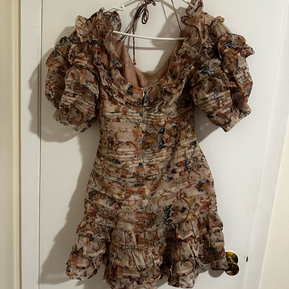 Floral Ruffle Dress - Picture 2 of 3